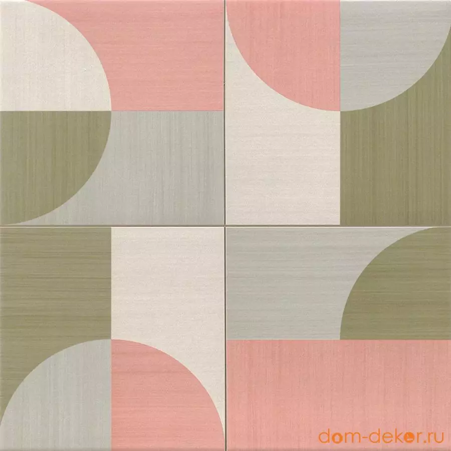 Керамогранит MOON Deco Pink 44,2x44,2