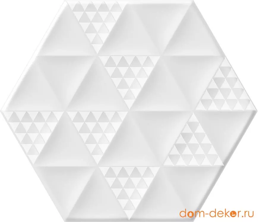 Керамогранит MALMO Hexa White 23,2x26,7 *